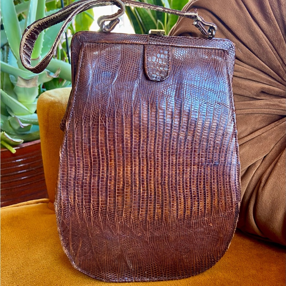 Elegant Brown Leather Women's Bag